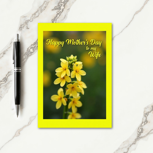 Radiant Mothers Day Photo Card