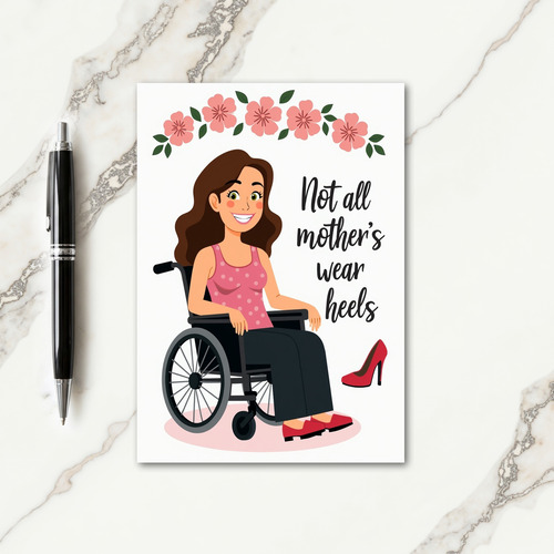 Radiant Mothers Day Portrait Card