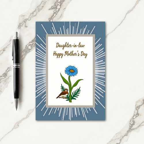Radiant Mothers Day Rays Card
