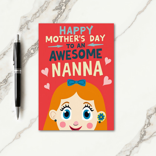 Radiant Mothers Day Smile Card