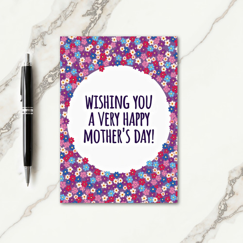 Radiant Mothers Day Wish Card