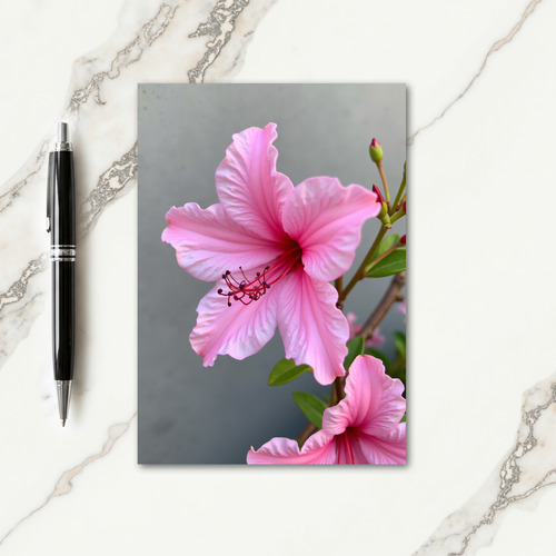 Radiant Pink Floral Mother Card