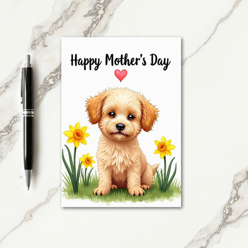 Radiant Puppy Love Card