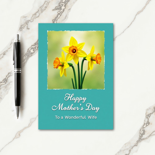 Radiant Spring Mothers Card
