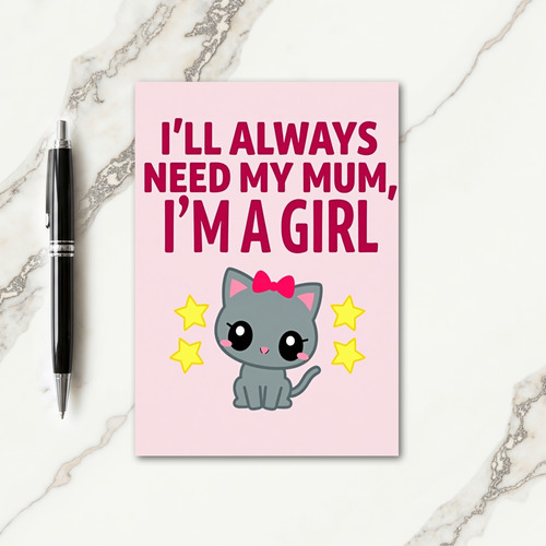 Radiant Stars Mothers Day Card