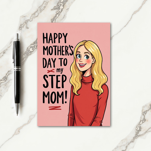 Radiant Step Moms Day Card