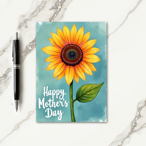 Radiant Sunflower Day Card