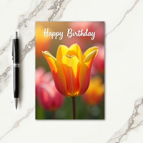 Radiant Sunny Birthday Card