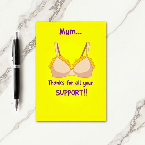 Radiant Thanks Mum Card