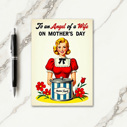 Radiant Wife Mothers Day Card
