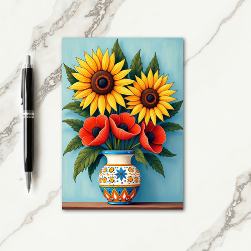 Radiant Yellow Birthday Card