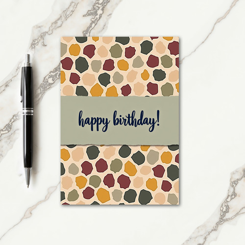 Ragged Sage Birthday Card