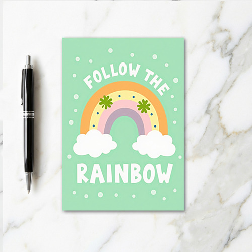 Rainbow Dreams Follow Card