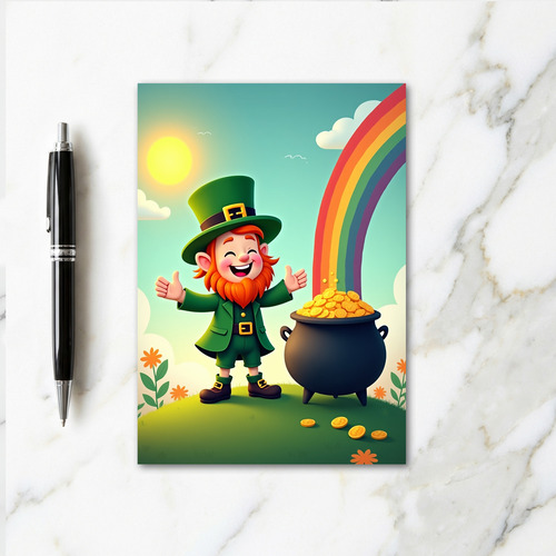 Rainbow Gold Fortune Card