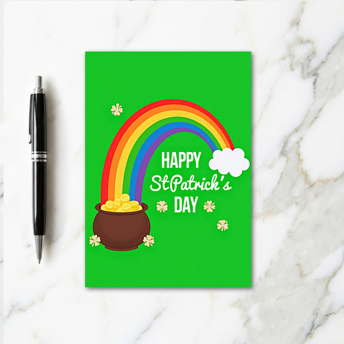 Rainbow Gold Pot Luck Card