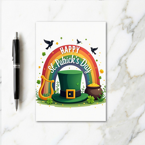 Rainbow Luck Pattern Card