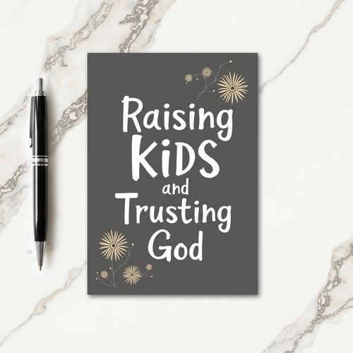 Raising Kids Floral Mothers Day Card