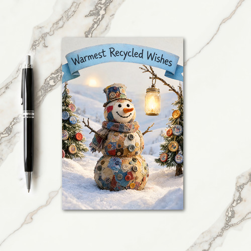 Recycled Holiday Cards