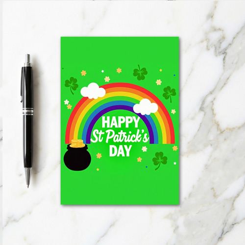 Red And Green Luck Card