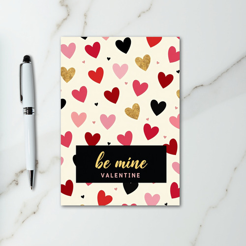 Red Be Mine Valentine Card