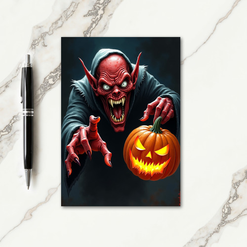 Red Fiends Spooky Treat Card thumbnail