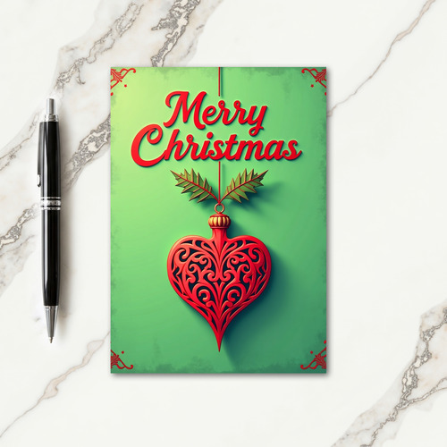 Red Green Harmony Card