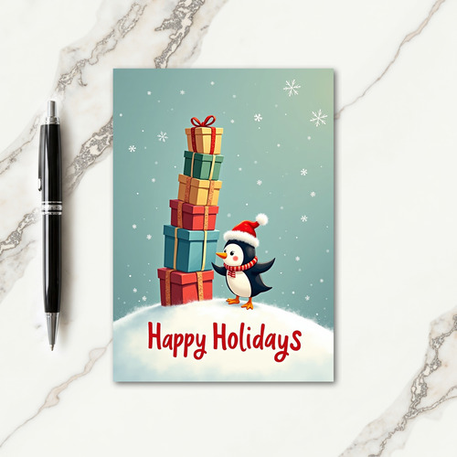 Red Hat Bird Gifts Card