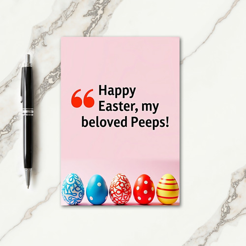 Red Swirls Celebration Card