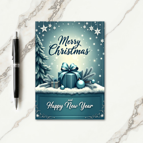 Refined Winter Gift Card