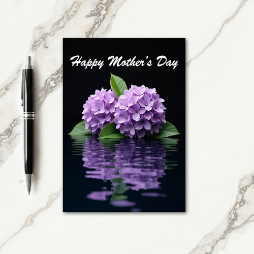 Reflecting Blooms Mothers Day Card