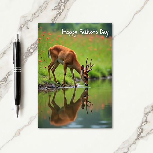 Reflective Fathers Day Card