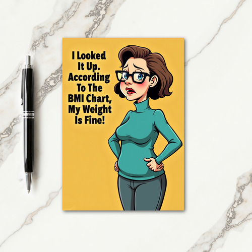 Reflective Woman Birthday Card