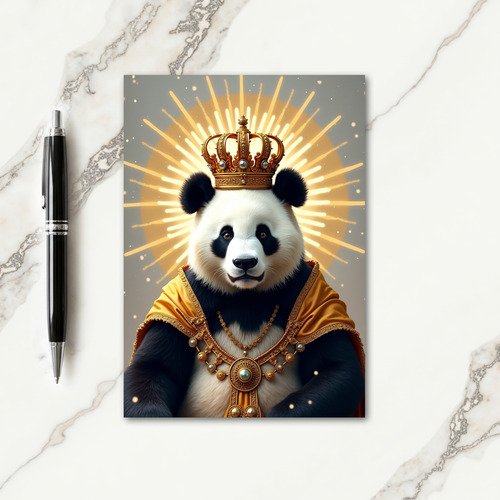 Regal Animal Birthday Card