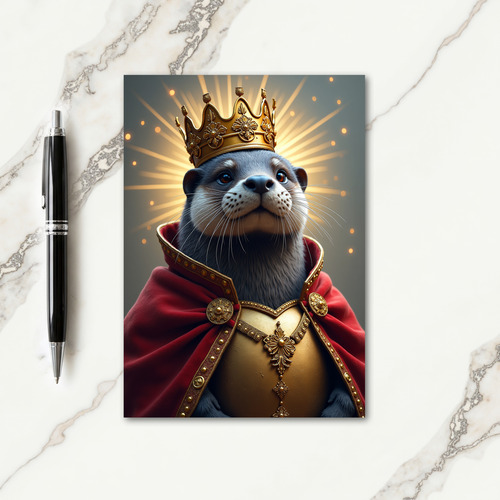 Regal Birthday Creature Card
