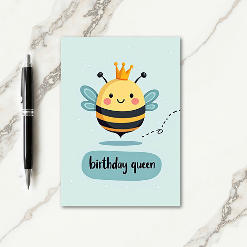 Regal Bug Celebration Card