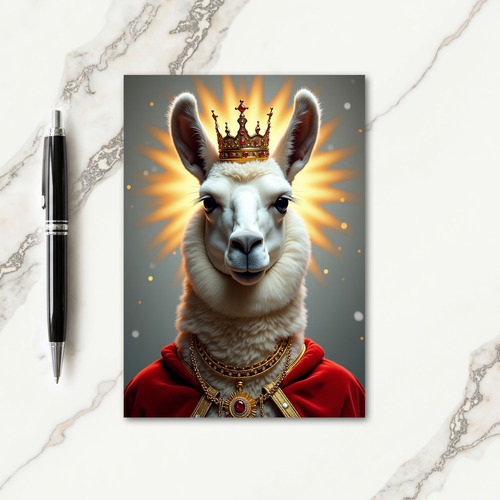 Regal Creature Birthday Card
