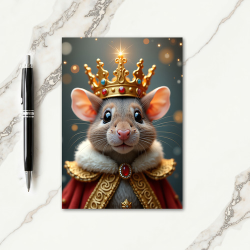 Regal Crowned Birthday Card