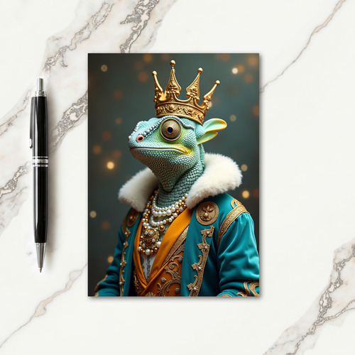 Regal Dragon Birthday Card