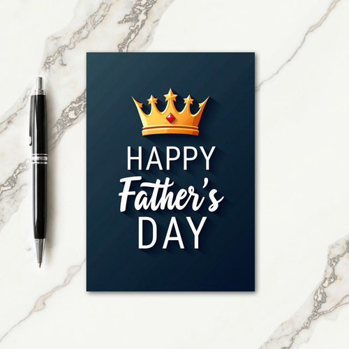 Regal Fathers Day Tribute Card
