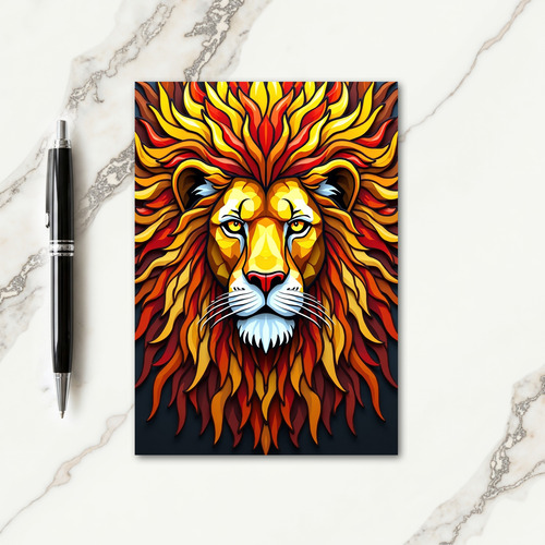 Regal Lions Fathers Day Card