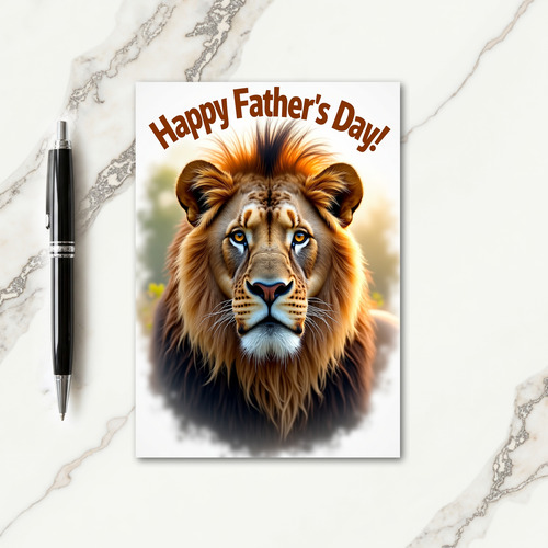 Regal Wildcat Fathers Day Card