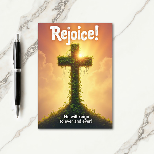 Rejoice Spiritual Radiance Card