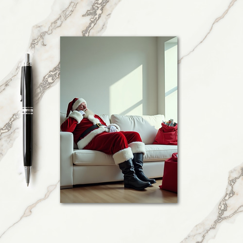 Relaxed Gift Giver Resting Card