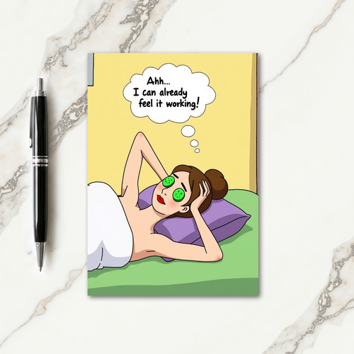 Relaxing Spa Mothers Day Card