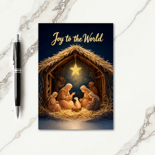 Religious Christmas Card Crafts Card