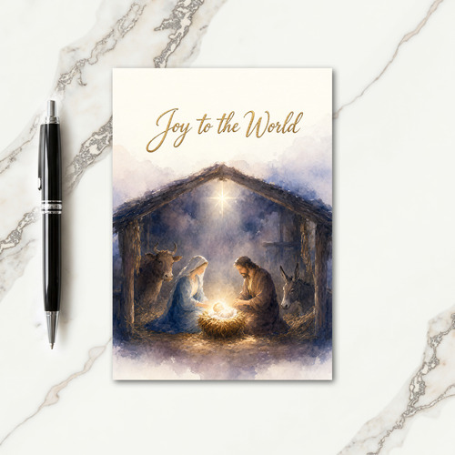 Religious Christmas Card