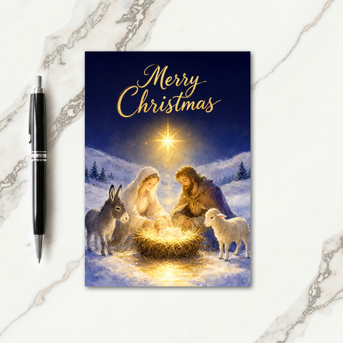 Religious Christmas Card Ideas Card