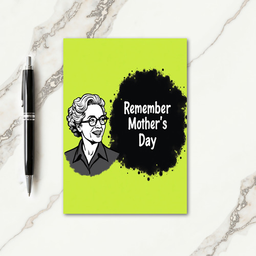 Remember Mothers Day Card