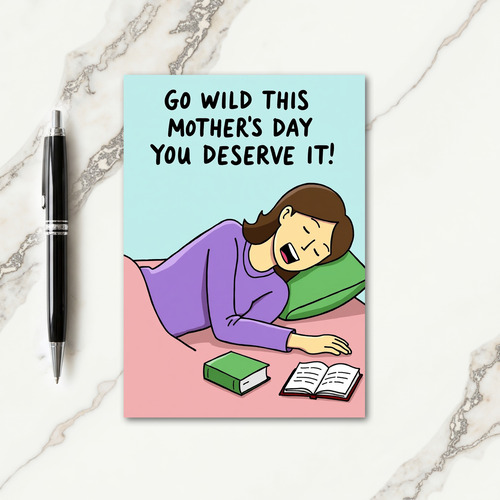 Restful Mothers Day Moment Card