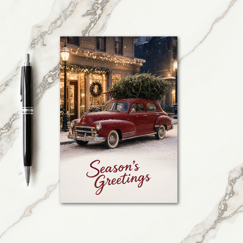 Retro Christmas Postcards